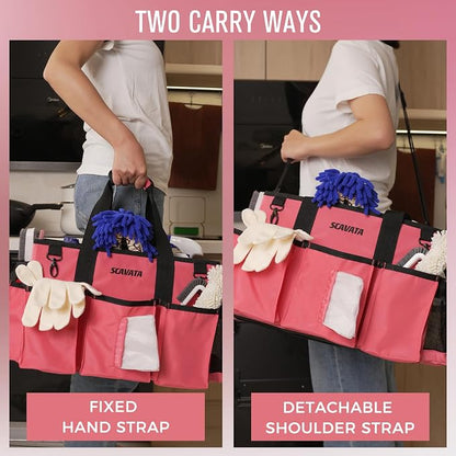 Wearable Cleaning Caddy Bag, Cleaning Caddy Supplies Organizer - Image 6