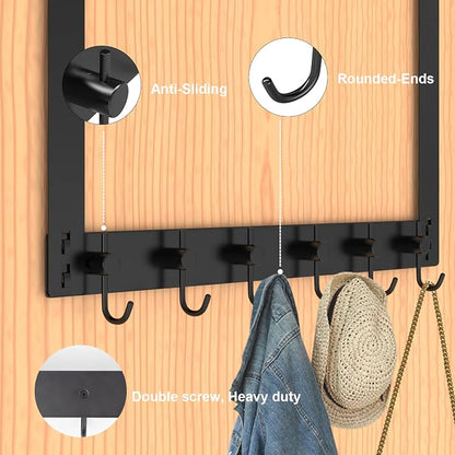 VAEHOLD Over The Door Hooks for Hanging Clothes, Heavy-Duty Door Hooks - Image 3