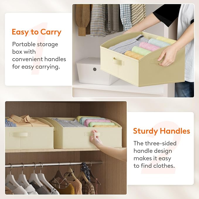 Lifewit Trapezoid Closet Storage Bins - Image 4