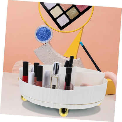 Rotating Makeup Organizer Capacity Elegant Design - Image 6