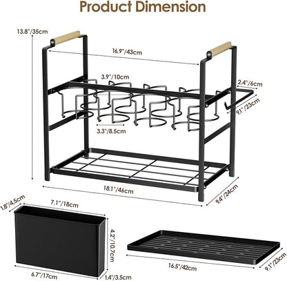 Housolution Water Bottle Organizer Drying Rack - Image 8