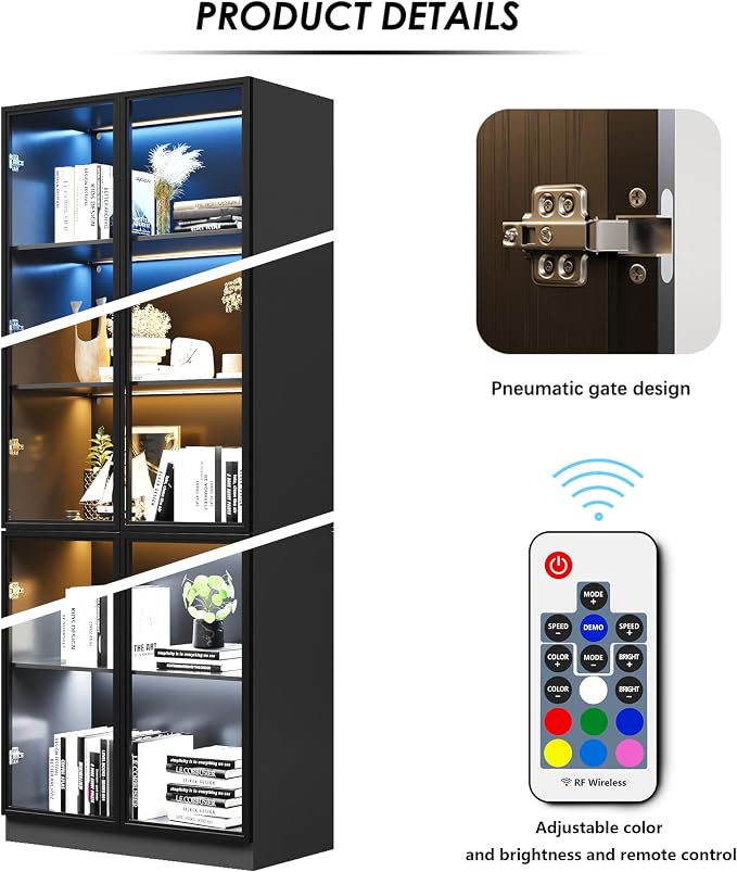 Wooden Display Storage Cabinet - Image 4