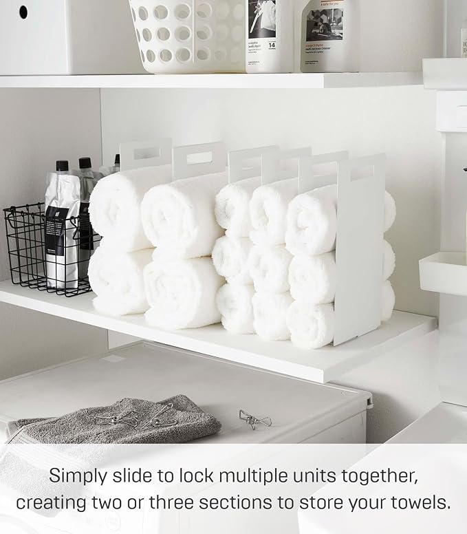 Yamazaki Home Tower Interlocking Towel Organizer - Image 4