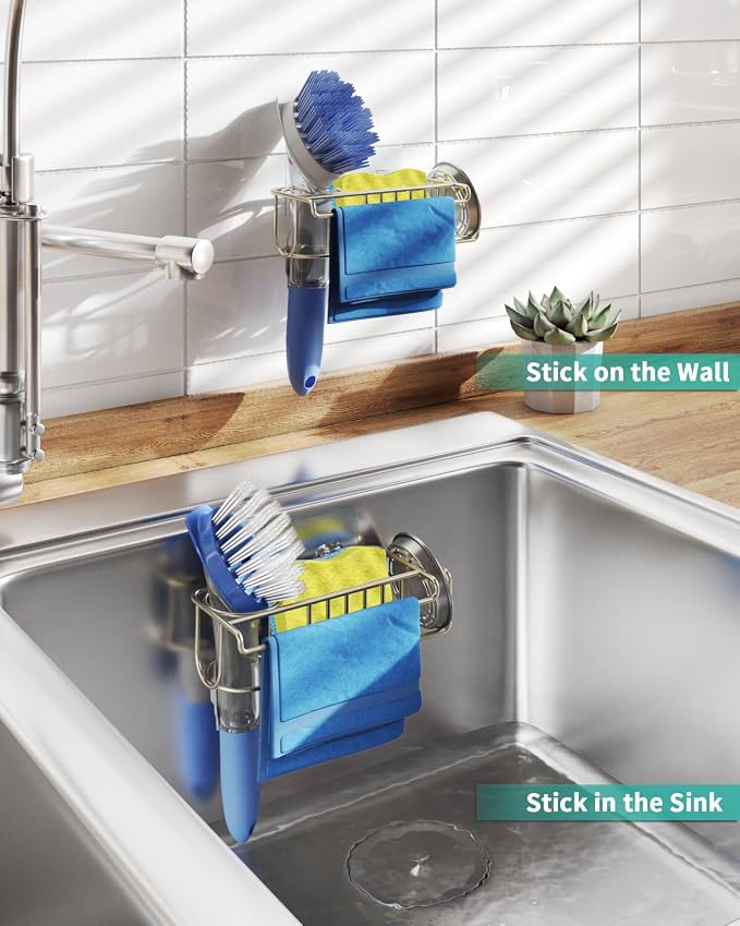 HapiRm Sink Caddy Sponge Holder - Image 3