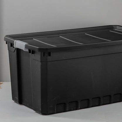 Sterilite 50-Gallon Large Stackable Rugged Industrial Storage Tote Container - Image 6