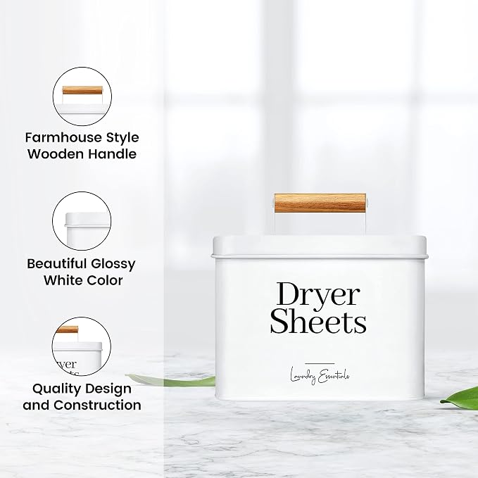Simplation Modern Farmhouse Dryer Sheet Holder - Image 2