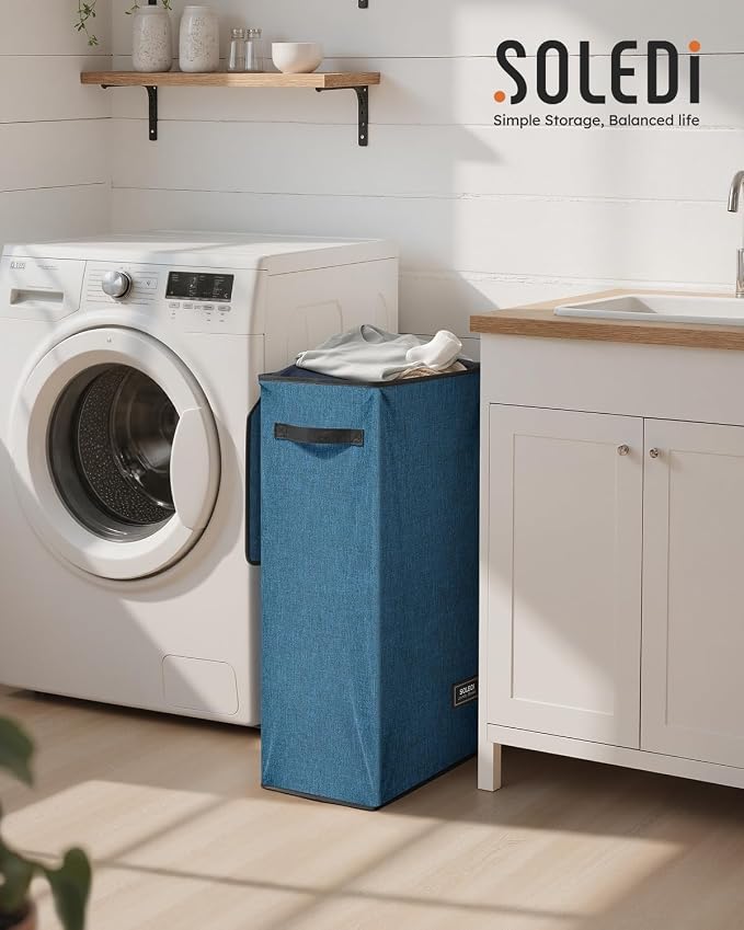SOLEDI Slim Laundry Hamper - Image 2