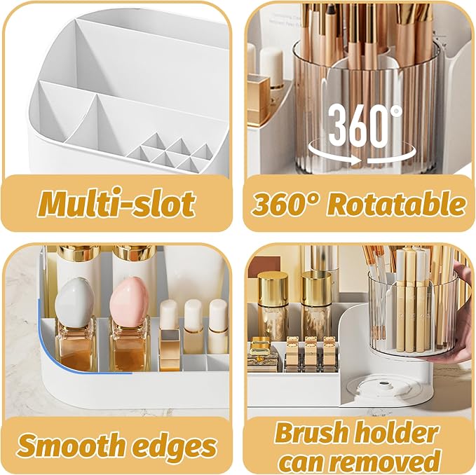 DASITON Large Capacity Makeup Organizer - Image 7