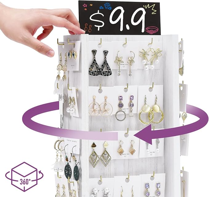Pinzoveco Rotating Earring Display Stands - Image 3