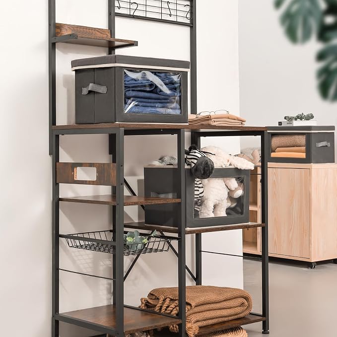 Homsorout Stackable Storage Bins - Image 4