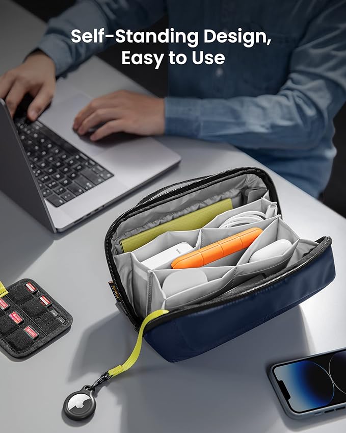 tomtoc Electronic Organizer Accessory Tech Pouch - Image 4