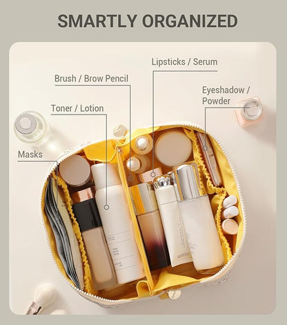 Aveniee Travel Makeup Bag for Women, Large Cosmetic Organizer - Image 2