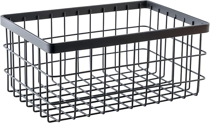 G.E.T. WB-964-MG Rectangular Metal Storage Wire Basket - Image 2