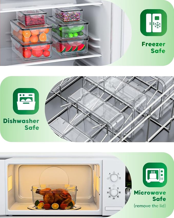 54 Pcs Food Storage Containers - Image 6