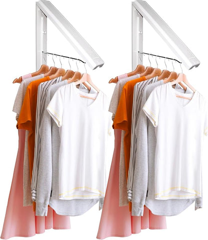 InstaHanger - Wall Mounted Drying Rack - The Original Collapsible Clothes by InstaHANGER