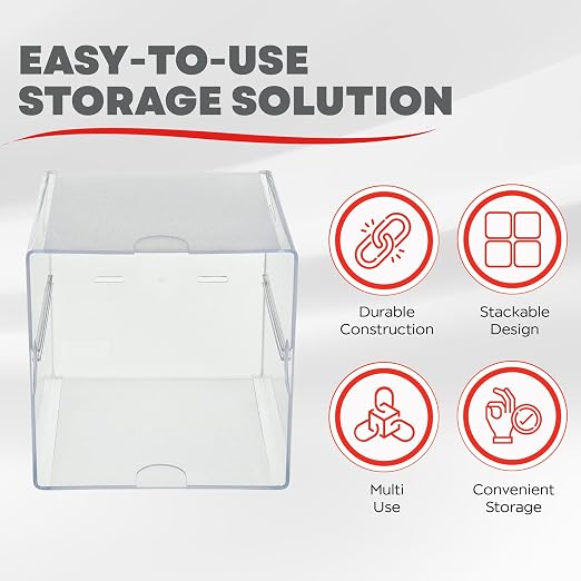 Deflecto Stackable Open Cube Organizer, Desk and Craft Organizer - Image 2