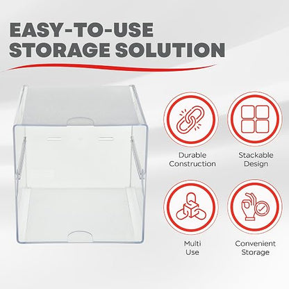 Deflecto Stackable Open Cube Organizer, Desk and Craft Organizer - Image 2