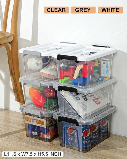 NUMIFUN 7Qt Plastic Storage Bins - Image 9