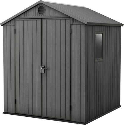 Keter Darwin 6x6 Ft All-Weather Storage Shed by Unknown