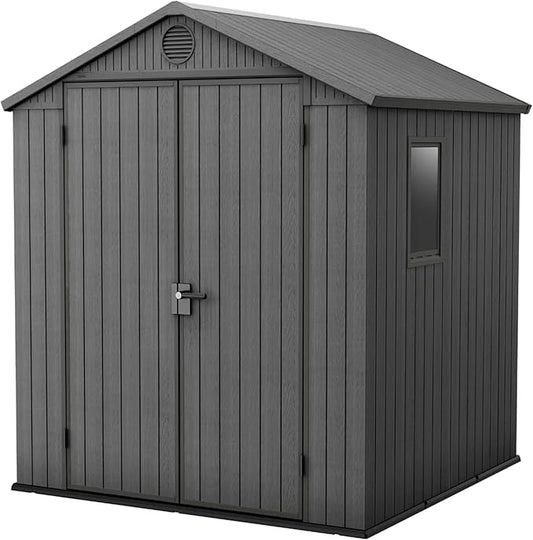 Keter Darwin 6x6 Ft All-Weather Storage Shed by Unknown