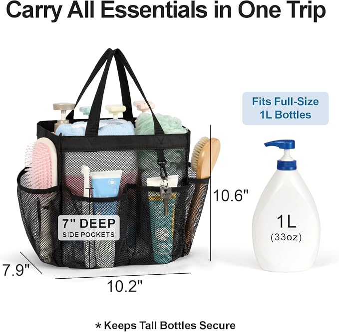Mesh Shower Caddy Portable - Image 2
