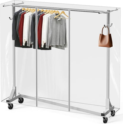 Simple Houseware Industrial Grade Z-Base Garment Rack, 500lb Load by SimpleHouseware