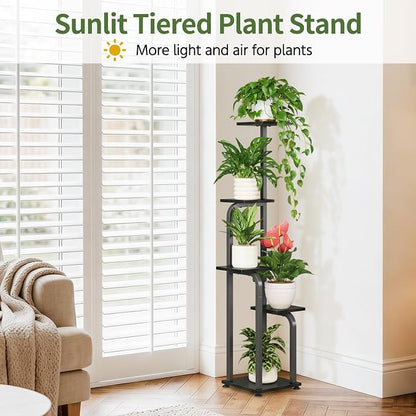LASZOLA 5 Tiered Plant Stand Tall - Image 6