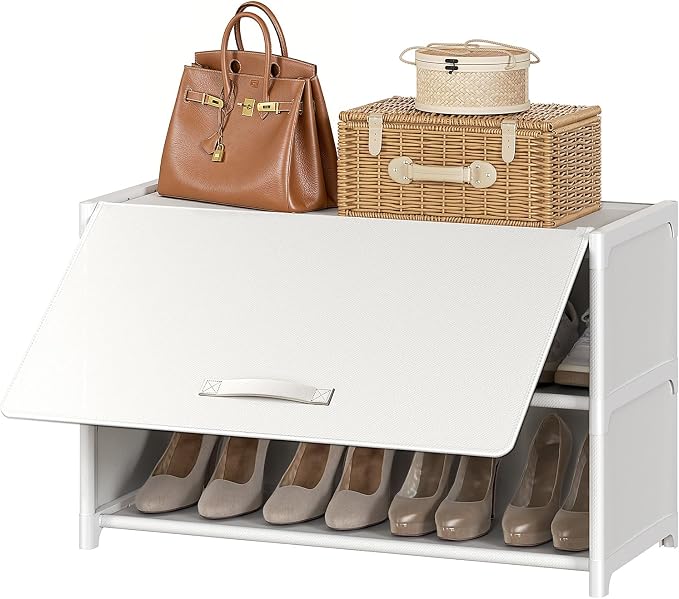 Shoe Rack, 3 Tier Shoe Storage Cabinet by UNITSTAGE