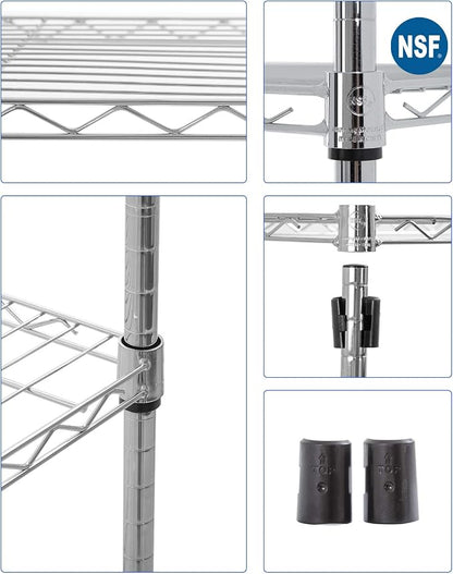 BestOffice | 5-Tier Wire Shelf - Image 6