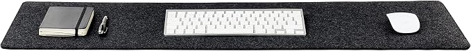 Premium Felt Desk Mat | Medium 12" x 36" | Multifunctional Desk Pad - Image 2