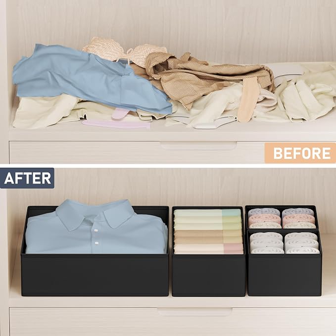 DIMJ Drawer Organizer Clothes Storage - Image 6