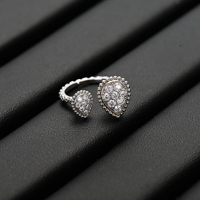 Ring Display Tray Black Jewelry Organizer Tray PU Leather Ring Earrings Display - Image 8