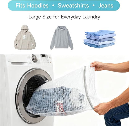 GOGOODA Mesh Laundry Bags Large Wash Bags - Image 4