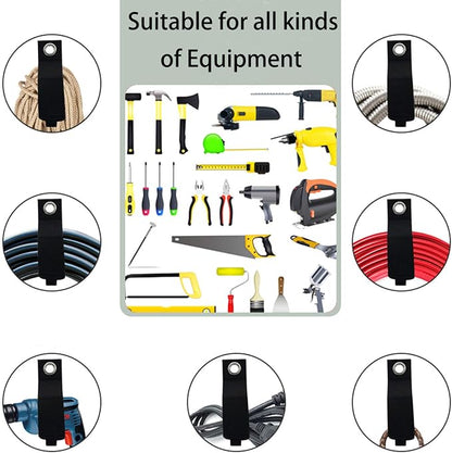 Zkptops 12Pcs Extension Cord Holder Organizer Heavy Duty Storage Straps Large - Image 7