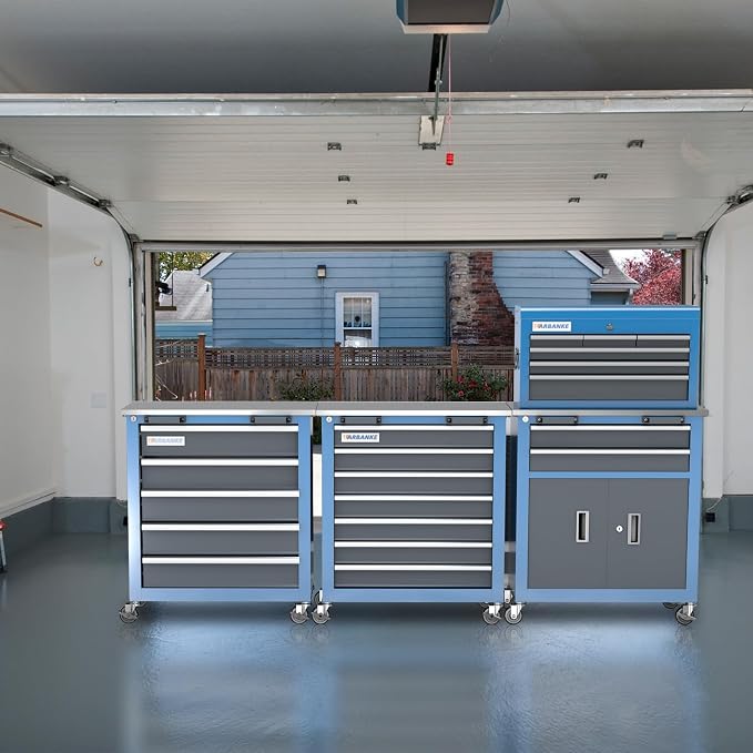 LARBANKE 3 Different Types Tool Chest Combination, Rolling Tool Chest - Image 8