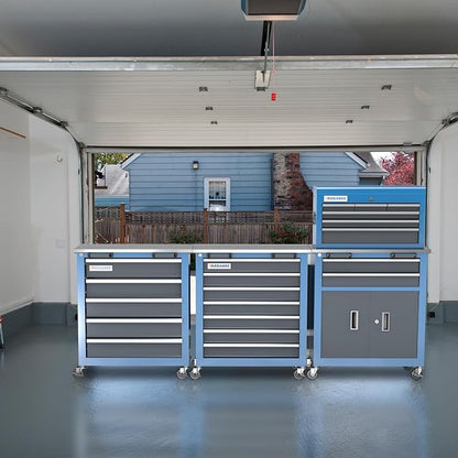 LARBANKE 3 Different Types Tool Chest Combination, Rolling Tool Chest - Image 8