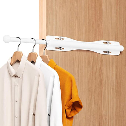 12" Valet Rod For Closet Pull Out Slide Out Adjustable Heavy Duty Valet Rod For by WELCOMETOHBPHBP