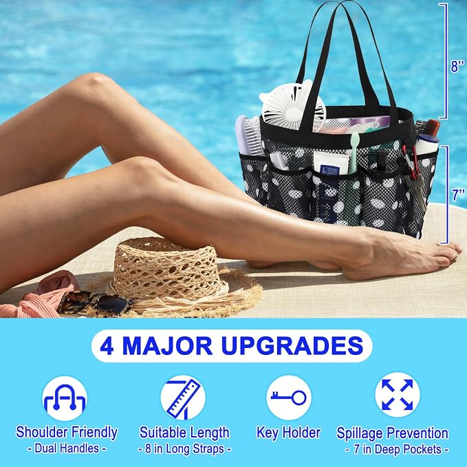 Fammart Mesh Shower Caddy Portable - Image 5