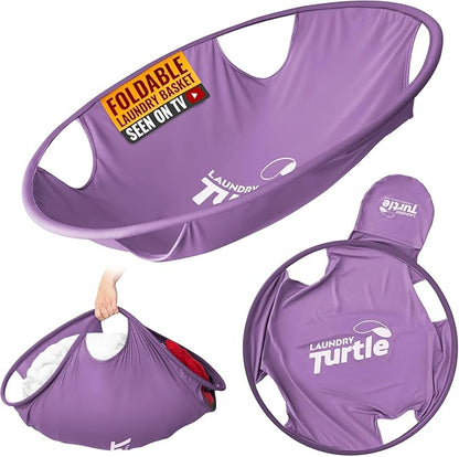 Laundry Turtle Collapsible Laundry Basket | Foldable Laundry Hamper & by LaundryTurtle