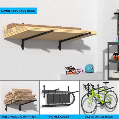Kayak Storage Rack Heavy Duty, Adjustable Wall Mount Hanger - Image 4