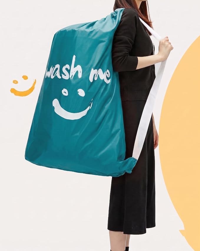 HOMEST 2 Pack XL Wash Me Travel Laundry Bag - Image 6
