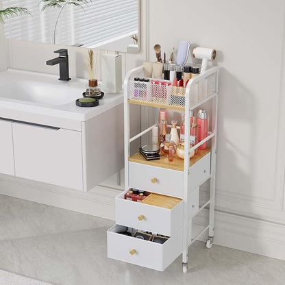 HapiRm Rolling Makeup Cart Organizer - Image 8
