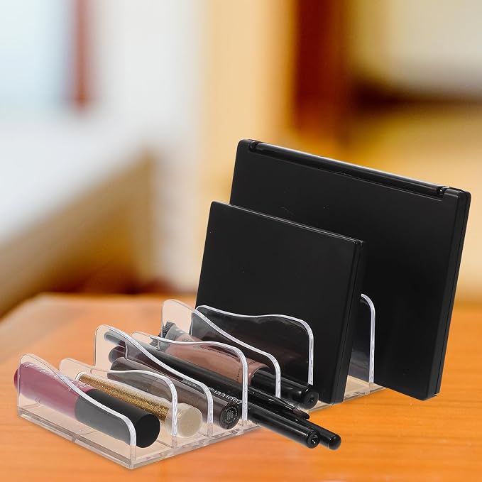 Uonlytech 2pcs Transparent Eyeshadow Palettes Organizer Makeup Holder Cosmetic - Image 9