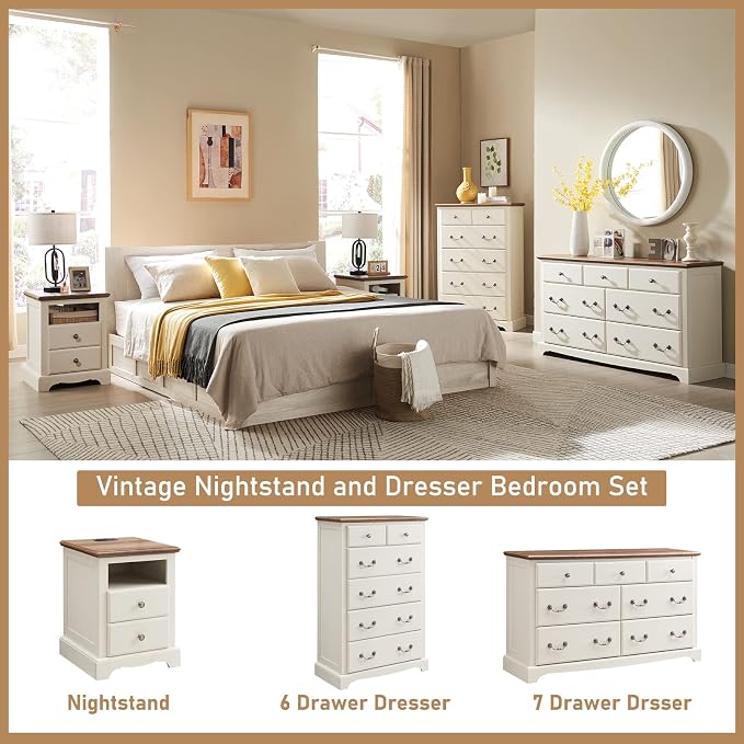T4TREAM 7 Drawers Dresser Chests - Image 5