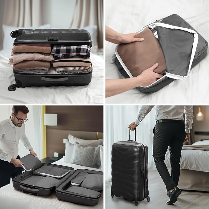 CherryNow Compression Packing Cubes, 7 Set Packing Cubes Compression, Travel - Image 7