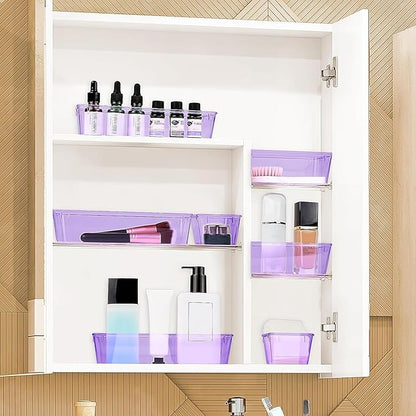 10 PCS Drawer Organizer Set, 4 Varied Size Bathroom and kitchen Drawer cabinet - Image 6