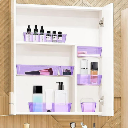 25 PCS Drawer Organizer Set, 4 Varied Size Bathroom and kitchen Drawer cabinet - Image 6