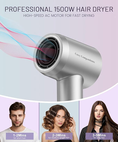 Hair Dryer - 150000 RPM High-Speed Brushless Motor Negative Ionic Blow Dryer - Image 5