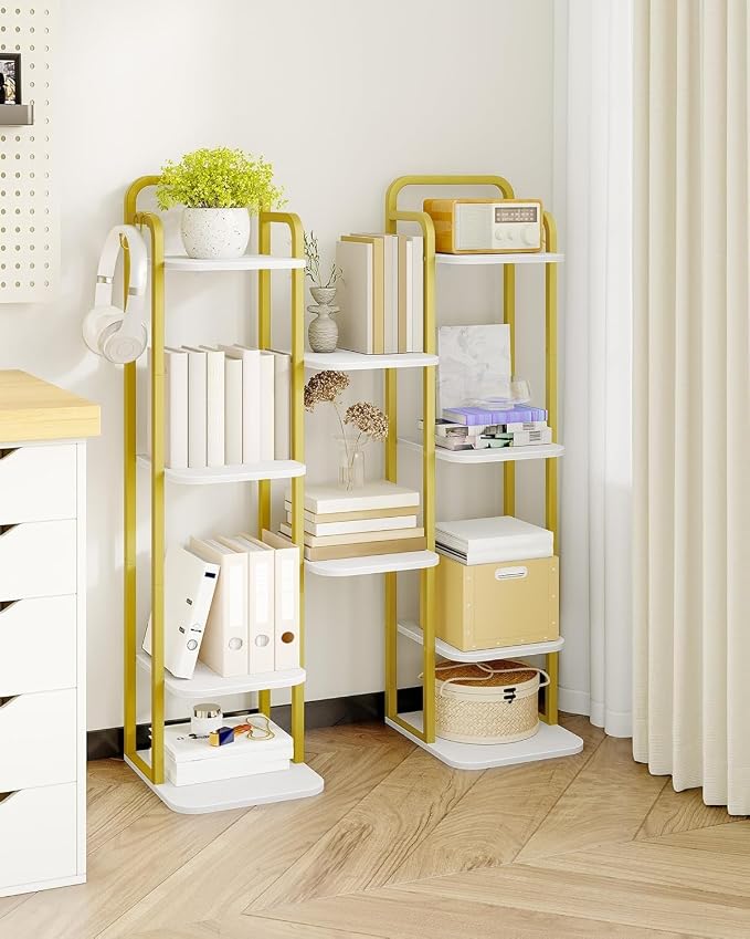 Hzuaneri 6 Tiers Vertical Shoe Rack, Narrow Shoe Tower, Tall Shoes Shelf - Image 6