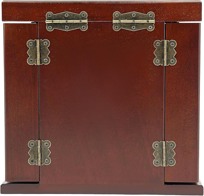 4-Drawer Wooden Jewelry Box, Wood Jewelry Organizer - Image 9